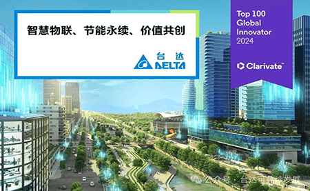 連續(xù)三年入選！臺(tái)達(dá)再登全球百強(qiáng)創(chuàng)新機(jī)構(gòu)
